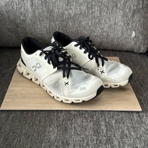 OnCloud Running Women’s X 3 Midnight Heron Black Sneakers Size 7.5